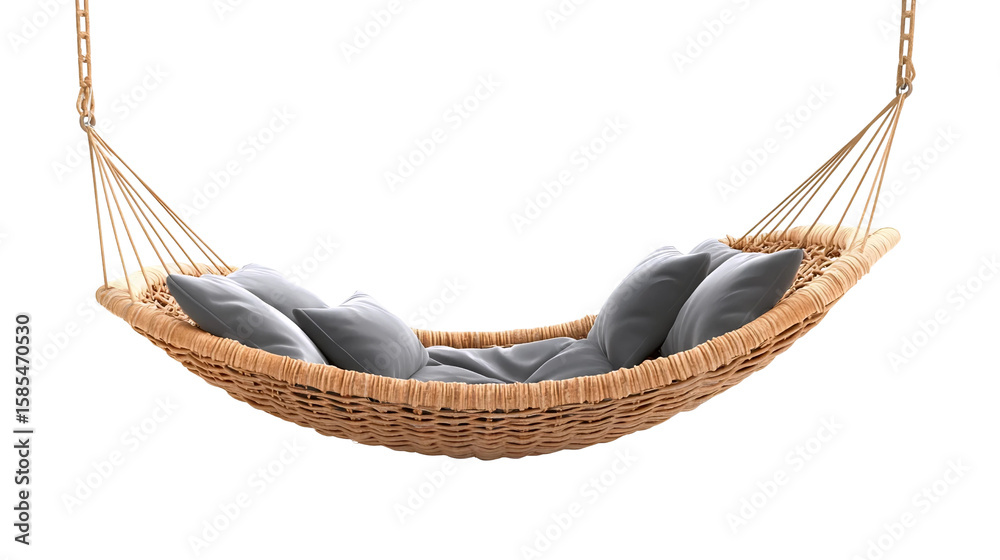 Obraz premium Hanging Rattan Seat