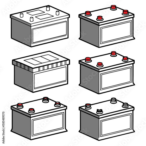 Automotive power storage units car battery vehicle power