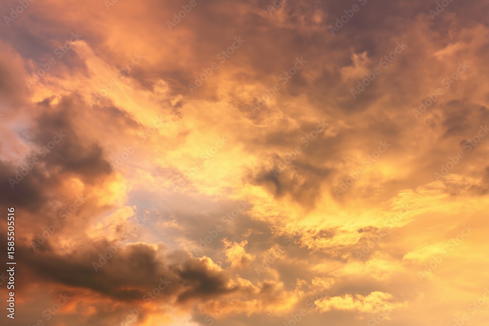 Fototapeta premium sky stunning canvas adorned breathtaking