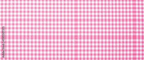 Delightful seamless pink gingham background, perfect for fabrics & design, design, contemporary