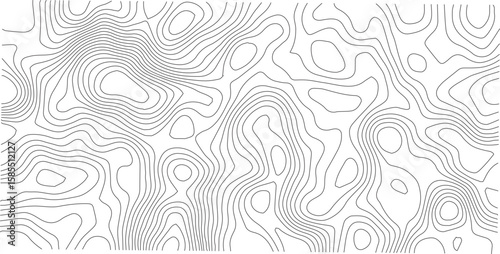 Topographical Map: A detailed illustration of a topographical map, featuring contoured lines that define the terrain. This intricate design suggests complex landscapes and elevations.