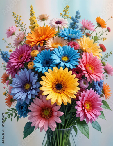 bouquet of colorful flowers