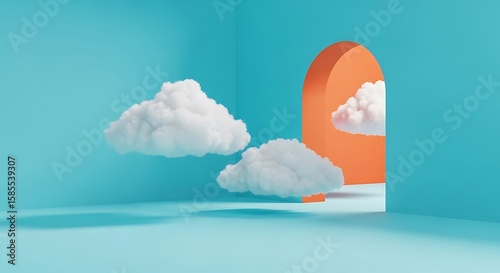 background room interior modern minimalist