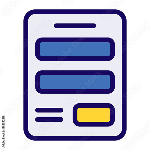 Form Assesment outline flat