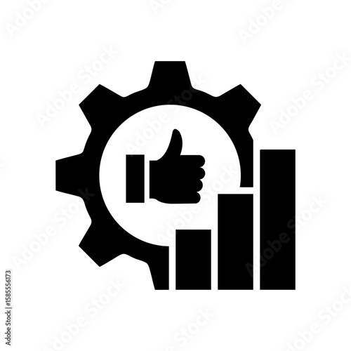 Quality Icon Vector Illustration Glyph Version