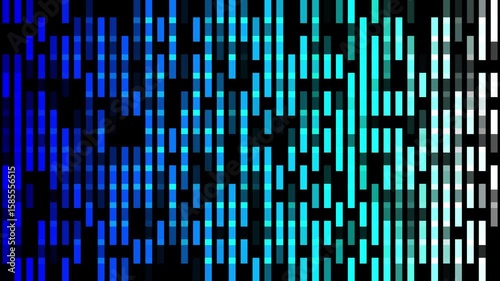 Abstract line blue gredient background 4K