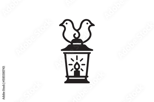 More Write Goose Designing silhouette white background.01