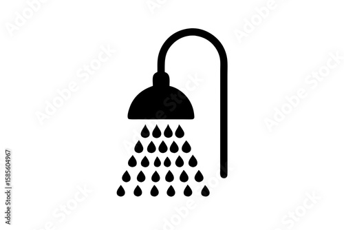 shower icon vector illustration