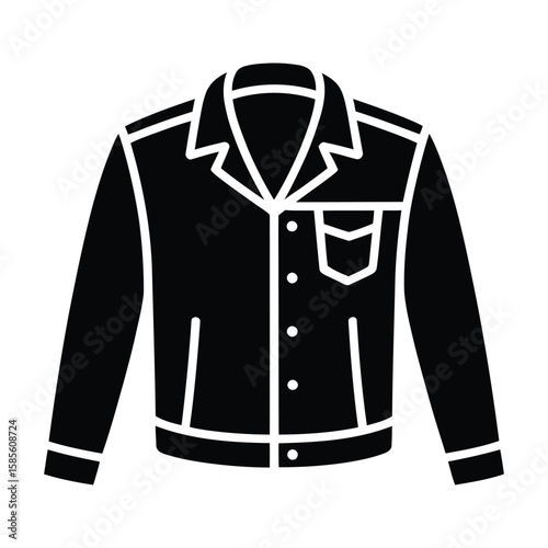 Clothing damage Icon, Vector, Illustration, Outline, Line Art, Silhouette, Logo, White Background.