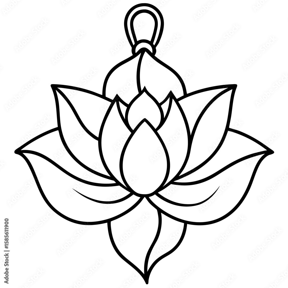 Fototapeta premium Glowing Mandala Design