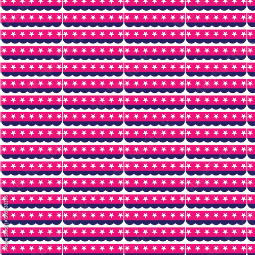 pink and white knitted fabric
