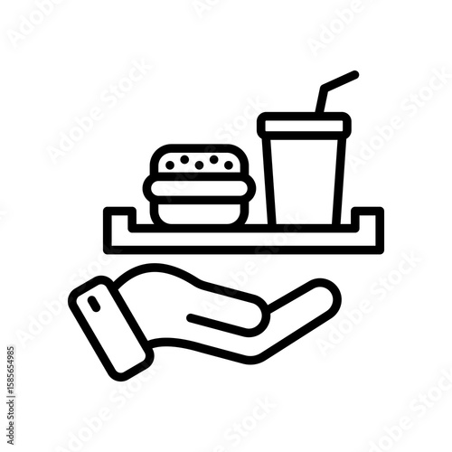 Food Tray Icon