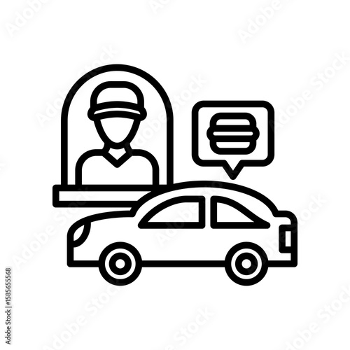 Drive Thru Icon