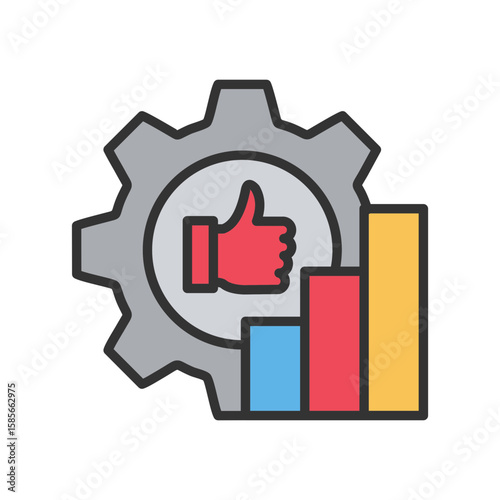 Quality Icon Vector Illustration Color Version