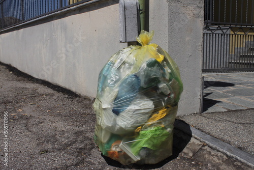 sacchetto per la raccolta della plastica