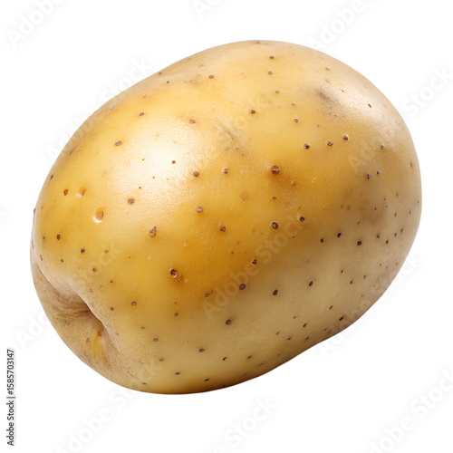 Minimal Potato Vector No Shadow PNG