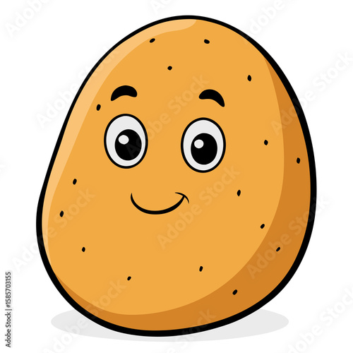 Natural Potato Shape Transparent PNG
