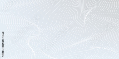 Premium background design with white line pattern (texture) in luxury pastel colour. Abstract horizontal vector template for business banner, formal backdrop, prestigious voucher, luxe invite