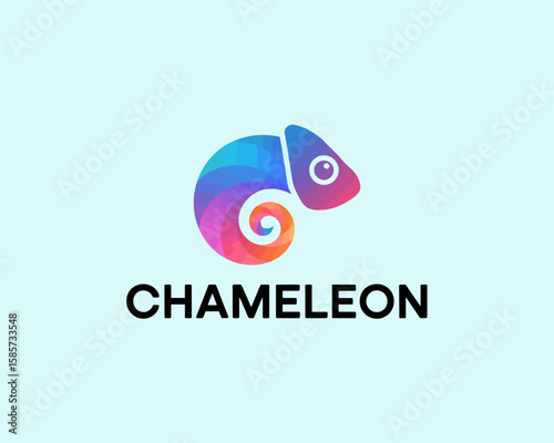 Chameleon Logo Design