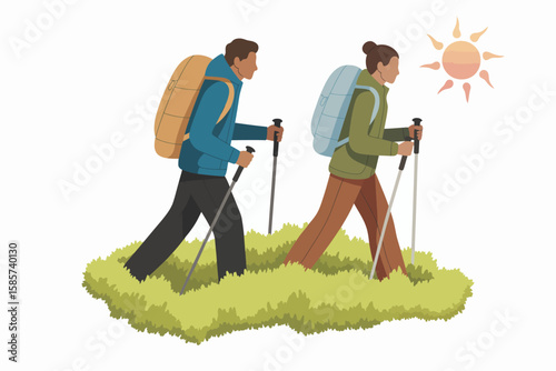 Hiking Couple