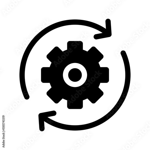 Update Icon Vector Symbol Design Illustration