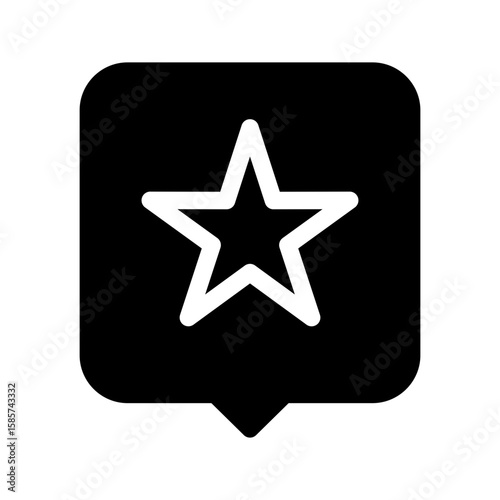 Review Icon Vector Symbol Design Illustration