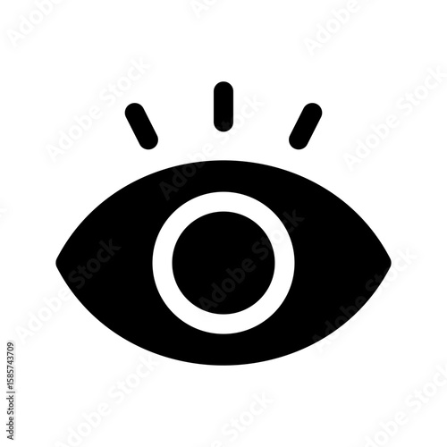 Eye Icon Vector Symbol Design Illustration