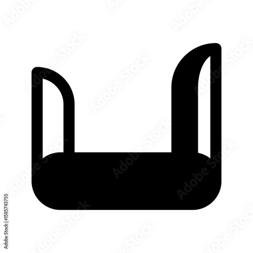 Knife Icon Vector Symbol Design Illustration