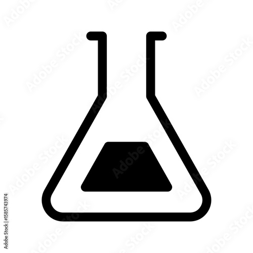 Chemistry Icon Vector Symbol Design Illustration