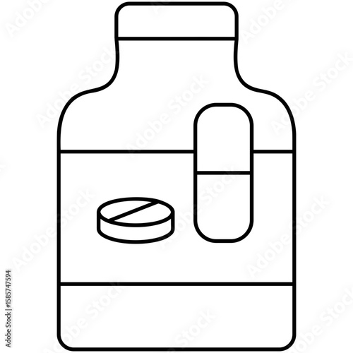 Vitamin Suplemen Icon