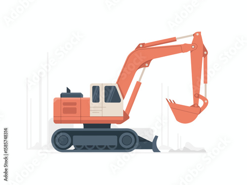 Excavator Construction Machine