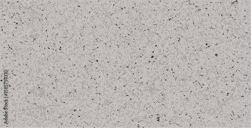 Grungy cement texture vector background. Light gray concrete surface with subtle dark flecks and distressed marks, ideal for industrial, urban, and minimalist design projects. Raw and robust aesthetic