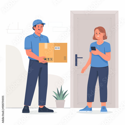 Delivery at Doorstep