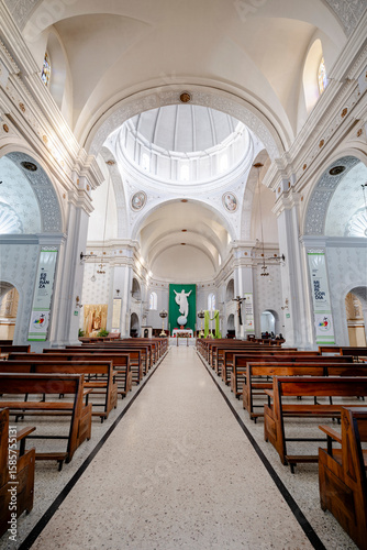 Cathedral basilica of the city of Popayán, located in Colombia, a pilgrimage site especially during Holy Week