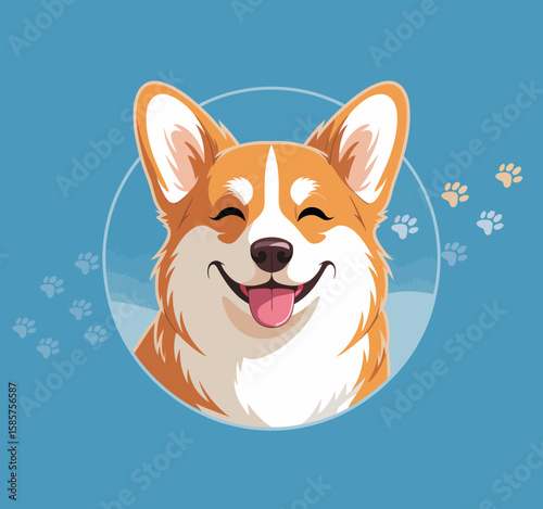 Corgi Illustration
