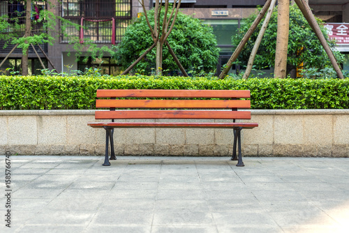 Photography The benches in the community