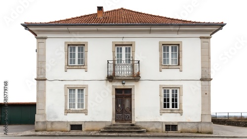 old house with windows