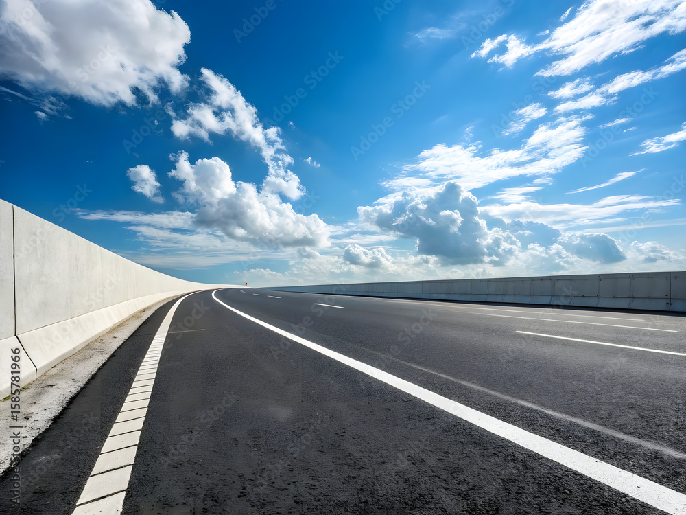 Fototapeta premium road to the sky