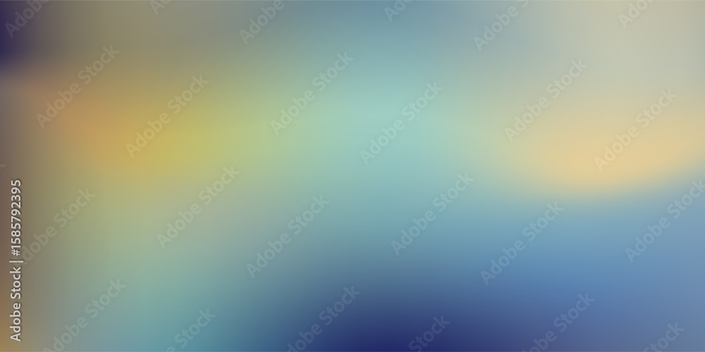 Obraz premium Background Abstract blue green yellow gradient backdrop texture wallpaper banner poster cover pattern template social media background futuristic digital tech modern art type3
