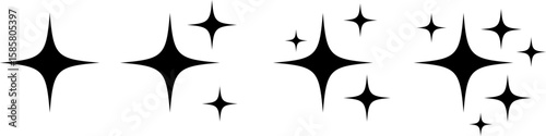 Black water drop icon for design and decoration. featuring a decorative ornament. droplet shapes collection. water conservation and purity
