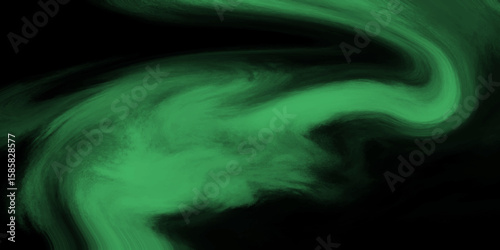 Abstract background of colorful liquid liner. Abstract texture of liquid acrylic. Macro mineral stone malachite on a white background	
