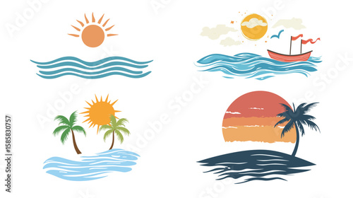 Amazing Design – “Summer Days Are the Best Days” Typography Illustration