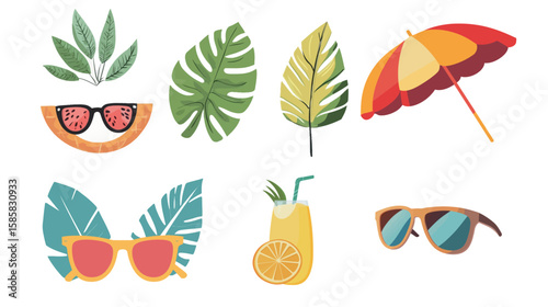 Amazing Design – “Summer Days Are the Best Days” Typography Illustration