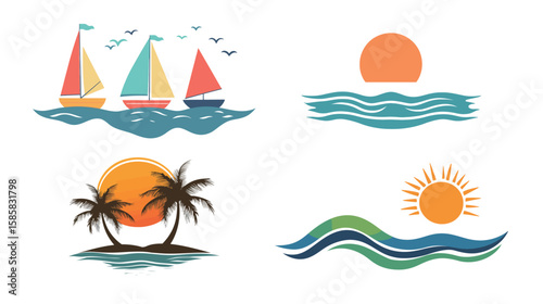 Amazing Design – “Summer Days Are the Best Days” Typography Illustration