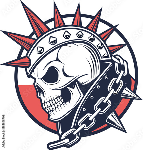 Grunge vector skull and bone symbol design with a pirate flag and tribal tattoo illustration perfect for Halloween art