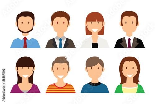 Diverse Group of People: A collection of diverse individuals, embodying a spectrum of ages, genders, and backgrounds, forms a visual representation of the richness and variety found within society.