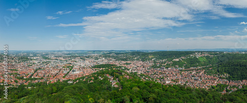 Stuttgart - Panorama aus der Luft