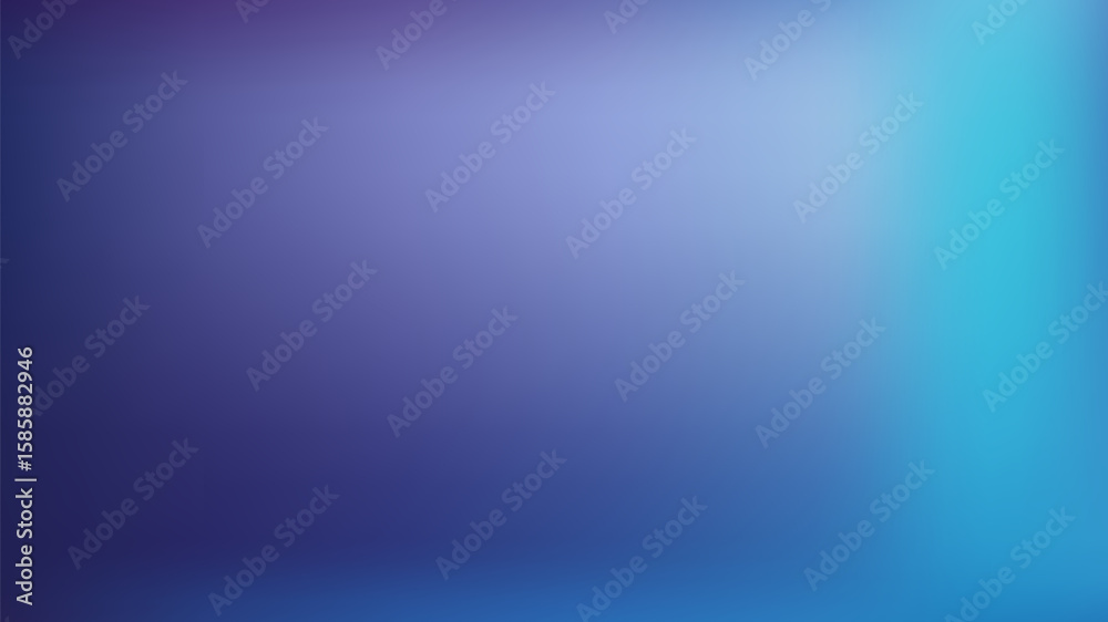 Obraz premium Abstract Blurred mesh purple blue teal background. Soft light gradient backdrop with place for text. Vector illustration for banner, poster, design