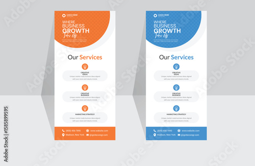 Professional Corporate DL Flyer Template for Business Promotion