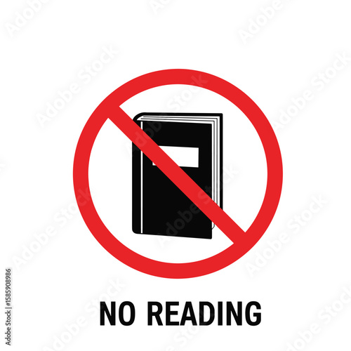 Prohibition of reading activities and literacy restrictions clearly indicated